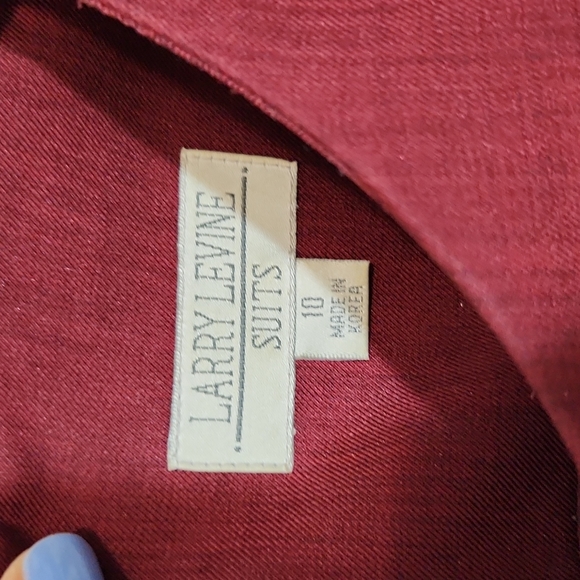 Larry Levine crimson sheath dress - Picture 2 of 5